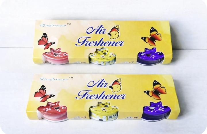 معطر الهواء بالفراشات - Qingleosayu Air Freshener 3 قطع