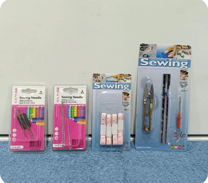 Complete Sewing Kit Set – Needles, Measuring Tape, Scissors & Accessories