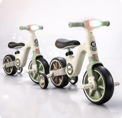 Kids Balance Bike with LED Lights | دراجة توازن للأطفال