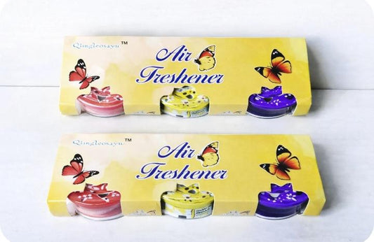 معطر الهواء بالفراشات - Qingleosayu Air Freshener 3 قطع