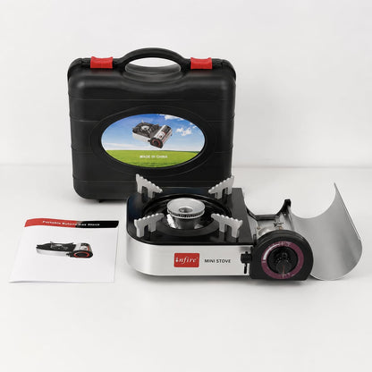 Infire Portable Butane Gas Mini Stove with Carry Case
