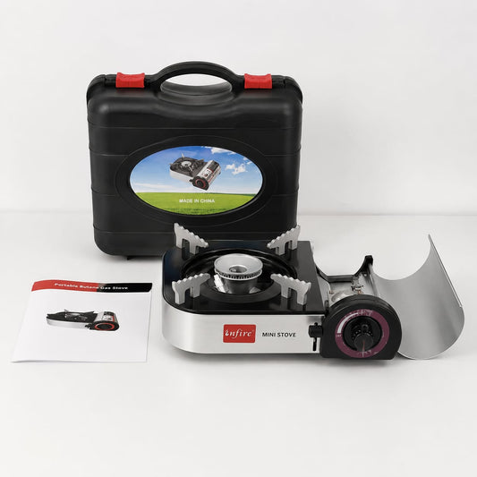 Infire Portable Butane Gas Mini Stove with Carry Case